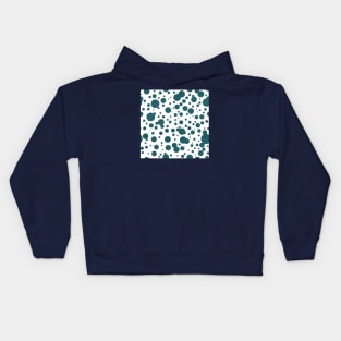 Ceramic Tile Dot Pattern Kids Hoodie